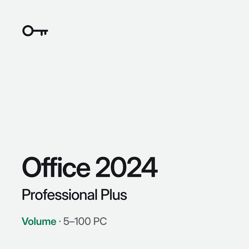 Office 2024 Professional Plus – Volyymilisenssi (5–100 tietokonetta)