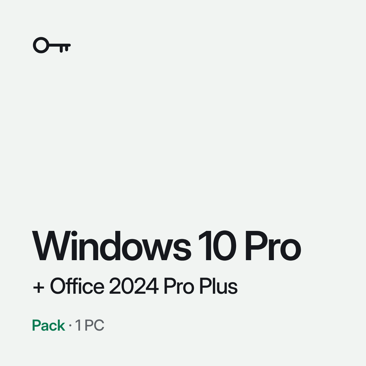 Windows 10 Pro + Office 2024 Professional Plus -paketti