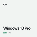 Windows 10 Pro OEM – Avain yhdelle tietokoneelle