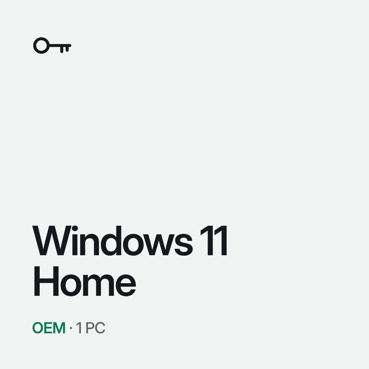 Windows 11 Home OEM – Avain yhdelle tietokoneelle
